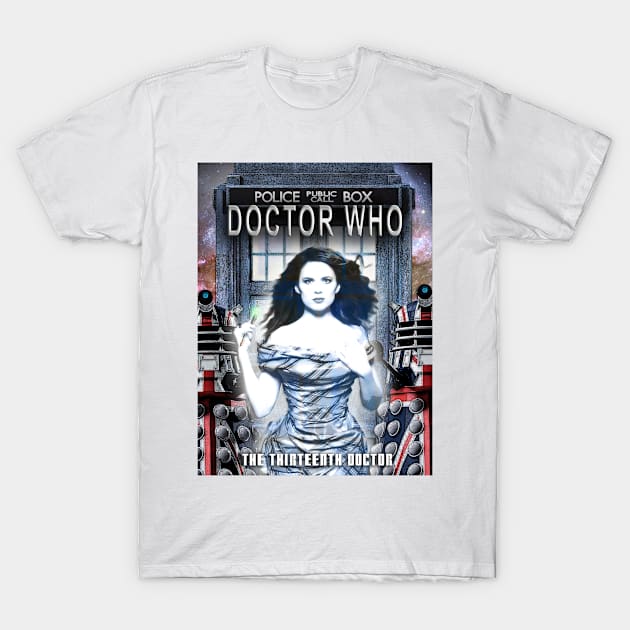 The Thirteenth Doctor T-Shirt by PirateCatTees